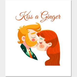 Kiss a Ginger Day Posters and Art